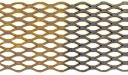 expanded metal support screen. click to enlarge.